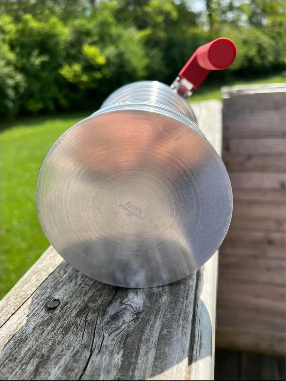 Alessi polished ridged